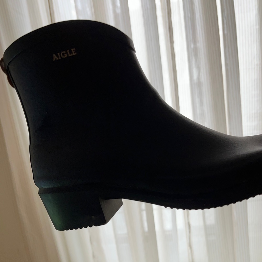 AIGLE Juliette rubber boots. Size 10.